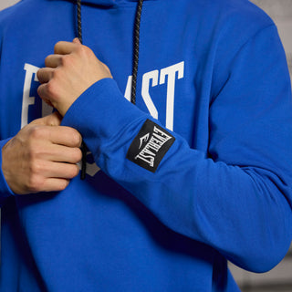 Everlast® EVERLAST Mens Iconic Maximized Logo Sweat Hoodie Sweatshirt Blue