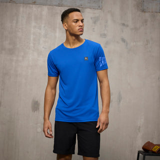 Everlast® Sport EVERLAST Mens SS Premier Training Tee EVERDRI ™ T-shirt Blue
